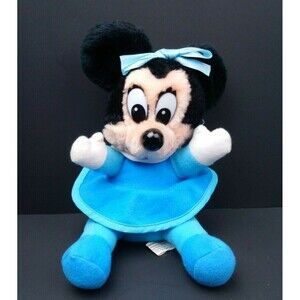 VTG Disney Mickey's Christmas Carol Minnie Mouse 8" Plush Stuffed Animal